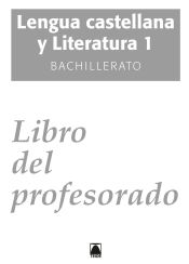 Portada de Guía didáctica. Lengua castellana y literatura 1º bachillerato