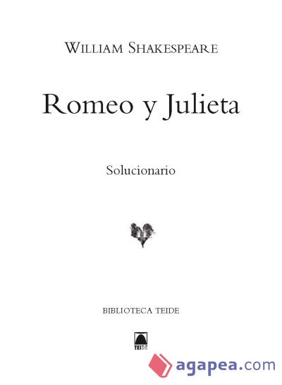 Guía didáctica. Romeo y Julieta. Biblioteca Teide