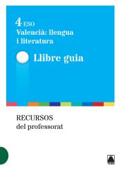 Portada de Guia didàctica. Valencià: llengua i literatura 4 ESO - ed. 2016