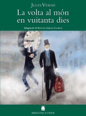 Portada de La volta al món en vuitanta dies (Biblioteca Teide)