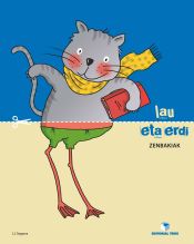 Portada de Lau eta erdi. Zenbakiak (EUSK)