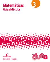 Portada de Libro del profesorado. Matemáticas 3. Proyecto Duna