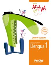 Portada de Llengua 1 EP - lletra impremta - Activa. ProDigi (Comunitat Valenciana)