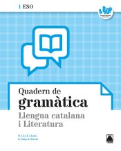 Portada de Llengua catalana i literatura 1ESO. Quadern de gramàtica - A prop