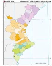 Portada de MM. COMUNIDAD VALENCIANA COMARCAS (COLOR)