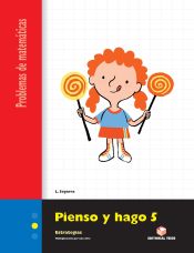 Portada de PIENSO Y HAGO 5. PROBLEMAS DE MATEMATICAS