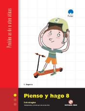 Portada de PIENSO Y HAGO 8. PROBLEMAS DE MATEMÁTICAS