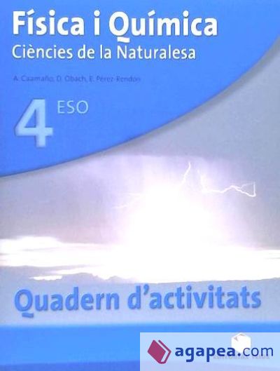 Quadern. Física i química 4t ESO - ed. 2008