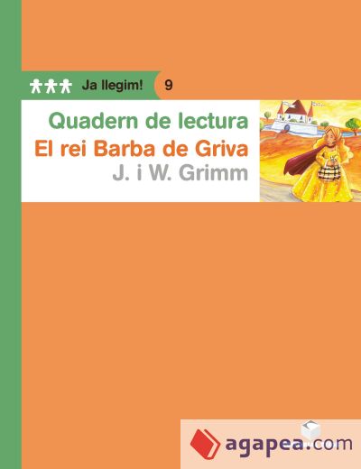 Quadern de lectura. El rei Barba de Griva. Ja llegim! 09