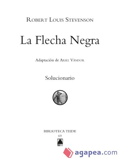 Solucionari. La flecha negra. Biblioteca Teide