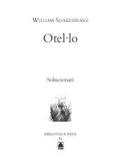 Portada de Solucionari. Otel·lo - Biblioteca Teide CAT