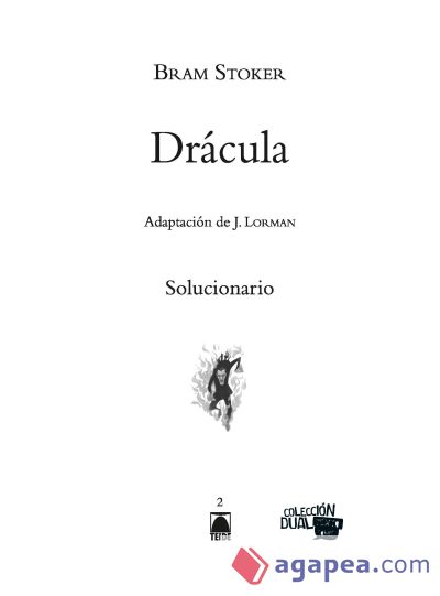 Solucionario. Drácula. Colección adaptaciones cómics