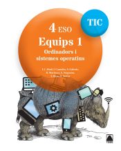 Portada de TIC 4 ESO. Equips 1. Ordinadors i sistemes operatius