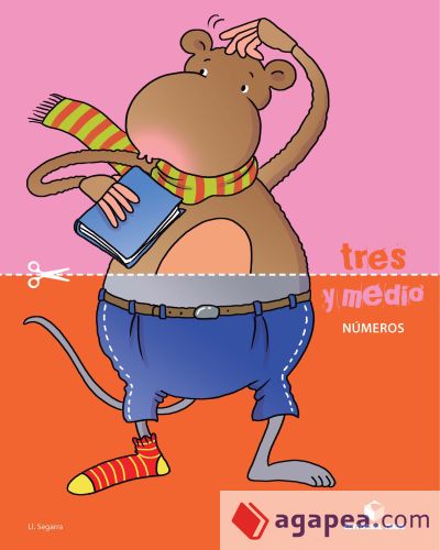 Tres y medio - Cuaderno de números