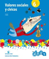 Portada de Valores sociales y cívicos 6º Primaria