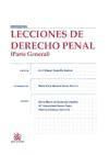 Portada de Lecciones de Derecho Penal: parte general