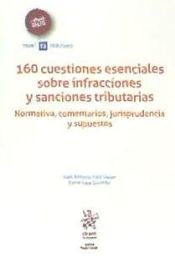 Portada de 160 Cuestiones Esenciales Sobre Infracciones y Sanciones Tributarias