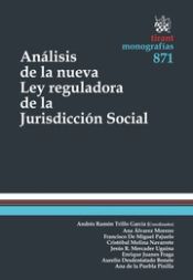 Portada de Análisis de la nueva ley reguladora de la jurisdicción social