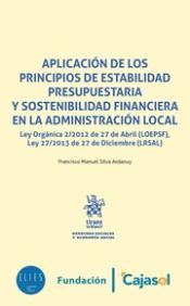 Portada de Aplicación de los Principios de Estabilidad Presupuestaria y Sostenibilidad Financiera en la Administración Local