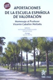 Portada de Aportaciones de la Escuela Española de Valoración