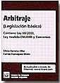 Portada de Arbitraje legislación básica