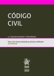 Portada de Código Civil 21ª Edición 2017