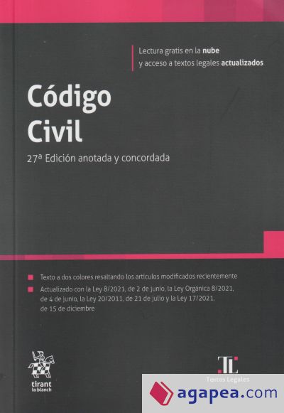 Código Civil 27ª Edición anotada y concordada