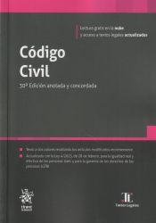 Portada de Código Civil 30ª Edición anotada y concordada