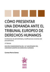 Portada de Cómo Presentar una Demanda ante el Tribunal Europeo de Derechos Humanos
