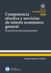 Portada de Competencia Efectiva y Servicios de Interés Económico General