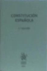 Portada de Constitución Española