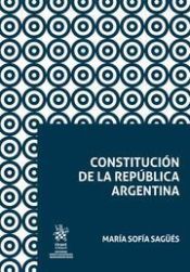Portada de Constitucion de la republica argentina
