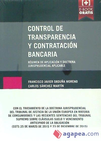 Control de Transparencia y Contratación Bancaria