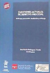 Portada de Cuestiones Actuales de Derecho Procesal