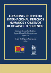 Portada de Cuestiones de Derecho Internacional, Derechos Humanos y objetivos de desarrollo sostenible