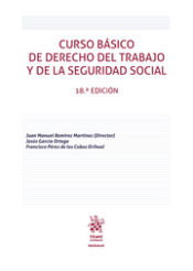 Portada de Curso básico de Derecho del Trabajo y de la Seguridad Social 18ª Edición