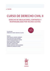 Portada de Curso de Derecho Civil II Derecho de obligaciones, contratos y responsabilidad por hechos ilícitos 11ª Edición
