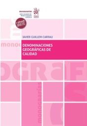 Portada de Denominaciones geográficas de calidad 2ª edición