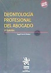 Portada de Deontología Profesional del Abogado 2ª Edición 2018