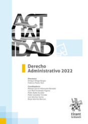 Portada de Derecho Administrativo 2022