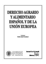 Portada de Derecho Agrario y Alimentario Español y de la Unión Europea