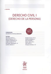 Portada de Derecho Civil I (Derecho de la Persona) 4ª Edición
