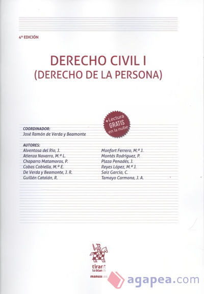 Derecho Civil I (Derecho de la Persona) 4ª Edición