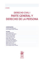 Portada de Derecho Civil I Parte General y Derecho de la Persona 3ª Edición 2019