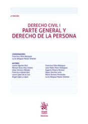 Portada de Derecho Civil I Parte General y Derecho de la Persona 4ª Edición