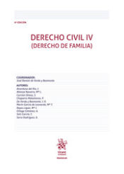 Portada de Derecho Civil IV ( Derecho de Familia) 6ª Edición