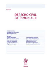 Portada de Derecho Civil Patrimonial II 4ª Edición