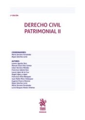 Portada de Derecho Civil Patrimonial II