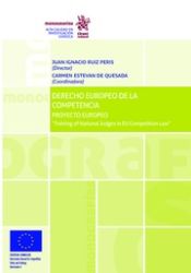 Portada de Derecho Europeo de la Competencia Proyecto Europeo