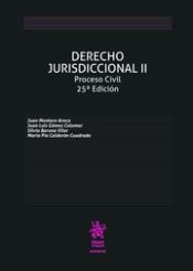 Portada de Derecho Jurisdiccional II Proceso Civil 25ª Edición 2017